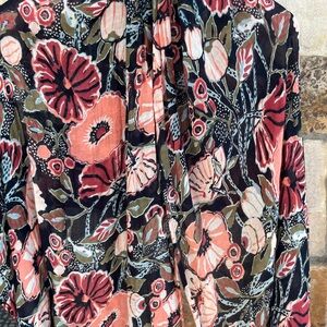 Floral Patterned Headwrap Scarf